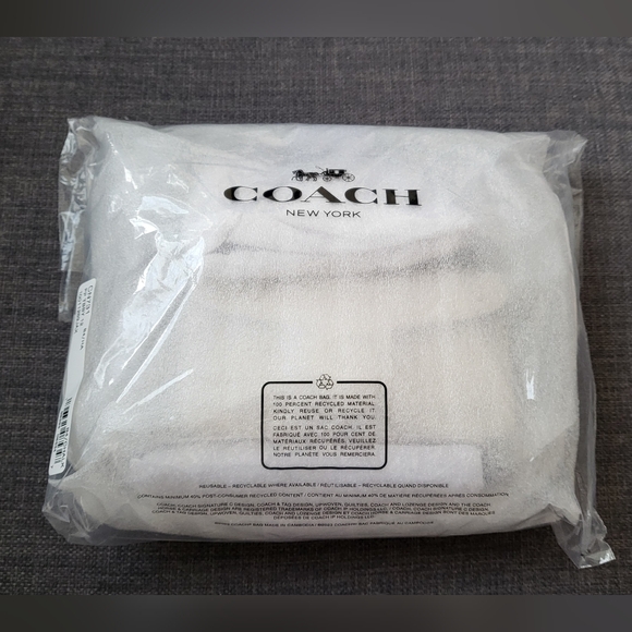 NWT❤️ Coach Tabby 12 Mini Chalk White Crossbody CN731 - Picture 9 of 12